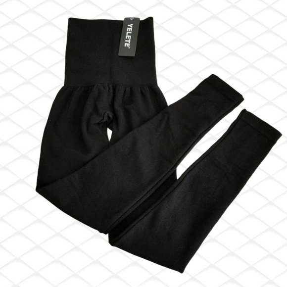 Yelete Leg Wear High Waist Compression Leggings